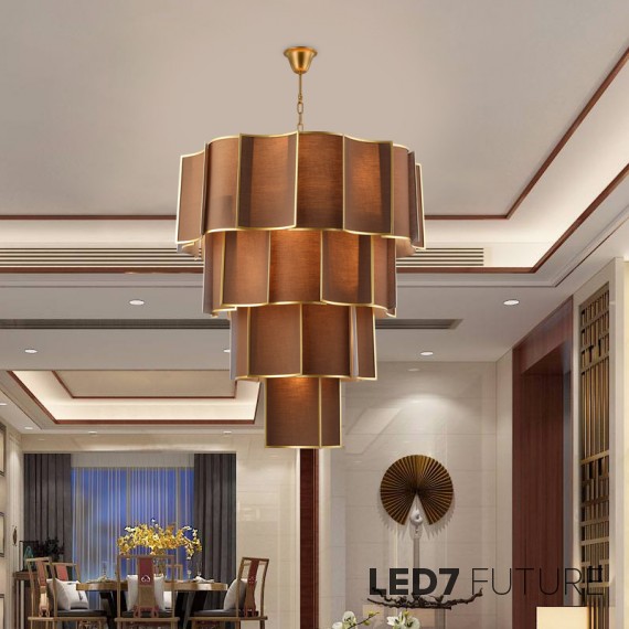 Loft Industry Modern - Shade Chandelier